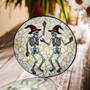 Spooky Skeleton Stained Glass Suncatcher Halloween Decor For Friends