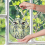 Spooky Skeleton Stained Glass Suncatcher Halloween Decor For Friends