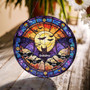 Charming Personalized Bat Stained Glass Suncatcher For Halloween Home Decor