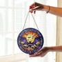 Charming Personalized Bat Stained Glass Suncatcher For Halloween Home Decor