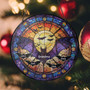 Charming Personalized Bat Stained Glass Suncatcher For Halloween Home Decor