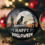 Personalized Halloween Bat Suncatcher - Dog Theme For Home DéCor
