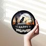 Personalized Halloween Bat Suncatcher - Dog Theme For Home DéCor