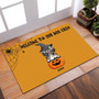 Funny Boo Crew Halloween Dog Doormat - Ghost & Pumpkin Design For Pet Lovers - Trick Or Treat Entry DéCor
