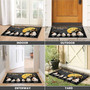 Personalized Ghost Family Halloween Doormat For Outdoor Decoration - Witch Themed Welcome Mat