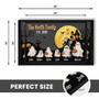 Personalized Ghost Family Halloween Doormat For Outdoor Decoration - Witch Themed Welcome Mat
