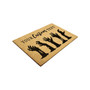 Personalized Halloween Zombie Doormat With Family Name - Creepy Outdoor Decor