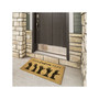 Personalized Halloween Zombie Doormat With Family Name - Creepy Outdoor Decor