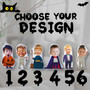 Custom Kids' Halloween 3D Face Pillow - Fun Spooky Decor & Gift