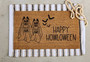 Cute Ghost Dog Doormat - Halloween Decor For Dog Lovers - My Boo