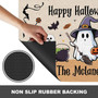 Personalized Ghost Halloween Doormat For Outdoor Entryway - Witch-Themed Front Rug For Patio And Porch Decor