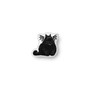 Personalized Halloween Black Cat Pillow With Bat Wings - Cozy DéCor For Cat Lovers