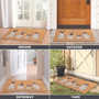 Personalized Dog Ghost Halloween Doormat - A Fun Fall Welcome For Dog Lovers