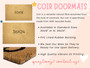 Funny Ghost Pumpkin Doormat For Halloween - Spooky Season Front Door Mat