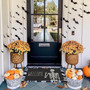 Halloween Skeleton Design Doormat - Non-Slip Entry Rug For Farmhouse Home Decor, Indoor Outdoor Use, Party Theme Welcome Mat