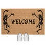Halloween Skeleton Welcome Doormat For Vampire And Pumpkin Decor - Perfect Spooky Gift For Fall
