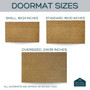 Personalized Halloween Doormat For Halloween Lovers - Bat And Ghost Outdoor Decor For Fall