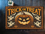 Welcome Trick Or Treaters With a Personalized Halloween Doormat - Hello Pumpkin Design For Front Door