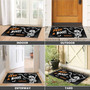 Personalized Skeleton Halloween Door Mat For Outdoor Decor - Witch-Themed Front Porch Rug