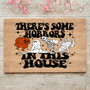 Halloween Spooky Welcome Doormat - Creepy Front Door Mat For Spooky Season