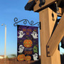 "Boo-tiful Day" Garden Flag – Ghost & Pumpkin Halloween Decor for Spooky Yards