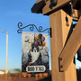 Spooky Boo Y'All Ghost Garden Flag - Halloween Outdoor Decor For Fall Porch - Trick Or Treat Yard Sign
