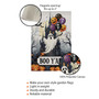 Spooky Boo Y'All Ghost Garden Flag - Halloween Outdoor Decor For Fall Porch - Trick Or Treat Yard Sign
