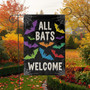 Funny Spooky Halloween Bat Garden Flag For Outdoor Decor