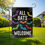 Funny Spooky Halloween Bat Garden Flag For Outdoor Decor