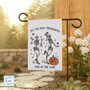 Personalized Dancing Skeleton Halloween Flag - Outdoor Garden & Yard Decor