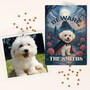 Personalized Funny Dog Garden Flag For Halloween - Outdoor Decor For Dog Mom And Dad's Yard