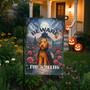 Personalized Funny Dog Garden Flag For Halloween - Outdoor Decor For Dog Mom And Dad's Yard