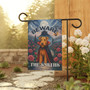 Personalized Funny Dog Garden Flag For Halloween - Outdoor Decor For Dog Mom And Dad's Yard