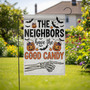 Skeleton Hand Halloween Garden Flag - Funny Outdoor Yard Sign For Trick Or Treat Enthusiasts
