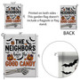 Skeleton Hand Halloween Garden Flag - Funny Outdoor Yard Sign For Trick Or Treat Enthusiasts