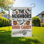 Skeleton Hand Halloween Garden Flag - Funny Outdoor Yard Sign For Trick Or Treat Enthusiasts