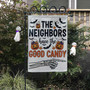 Skeleton Hand Halloween Garden Flag - Funny Outdoor Yard Sign For Trick Or Treat Enthusiasts