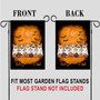 Spooky Ghost Dog House Flag – Cute Halloween Outdoor Decor for Pet Lovers