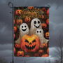 Ghost-Themed Halloween Garden Flag - Double-Sided Fall DéCor For Outdoor Patio And Lawn
