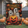 Ghost-Themed Halloween Garden Flag - Double-Sided Fall DéCor For Outdoor Patio And Lawn