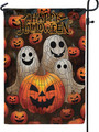 Ghost-Themed Halloween Garden Flag - Double-Sided Fall DéCor For Outdoor Patio And Lawn
