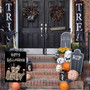 Gothic Skeleton Couple Garden Flag – Halloween Outdoor Decor for Porch & Patio