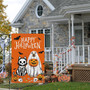 Spooky Halloween Dog Ghost Garden Flag - Double Sided Decor For Fall Outdoor Yard