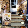 Double Sided Halloween Garden Flag 12x18 Inch - Happy Pumpkin Burlap Decor For Outdoor Yard