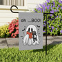 Spooky Halloween Ghost Flag - Cute Boo Decor For Cat Loving Garden