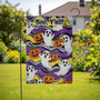 Cute Halloween Ghost And Pumpkin Garden Flag - Fun Outdoor Decor For a Spooky Southern Fall