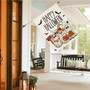 Spooky Halloween House Flag With Ghosts And Jack-O'-Lanterns For Outdoor DéCor