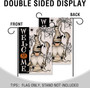 Spooky Halloween Mummy Gnome Flag - Outdoor Garden Decoration With Spider Web And Pumpkin Theme
