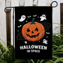 Halloween Pumpkin Garden Flag – Spooky Season Outdoor Yard Décor for Fall