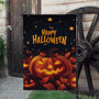 Halloween Pumpkin House Flag For Garden Or Porch - Double-Sided Festive DéCor